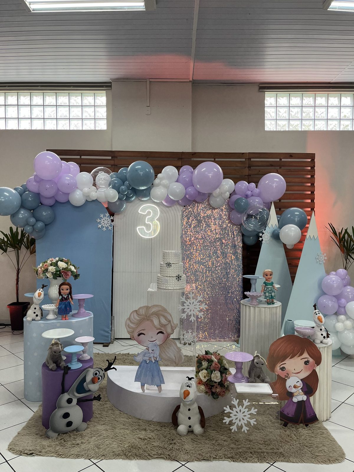 Decoração completa do salão